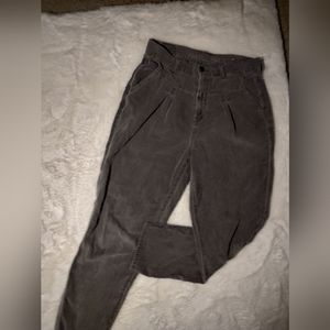 American Eagle Gray Corduroy Pants